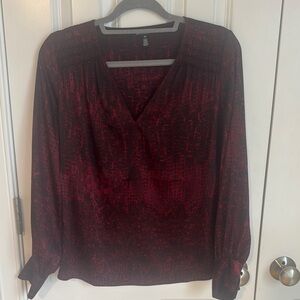 Women's Red Blouse